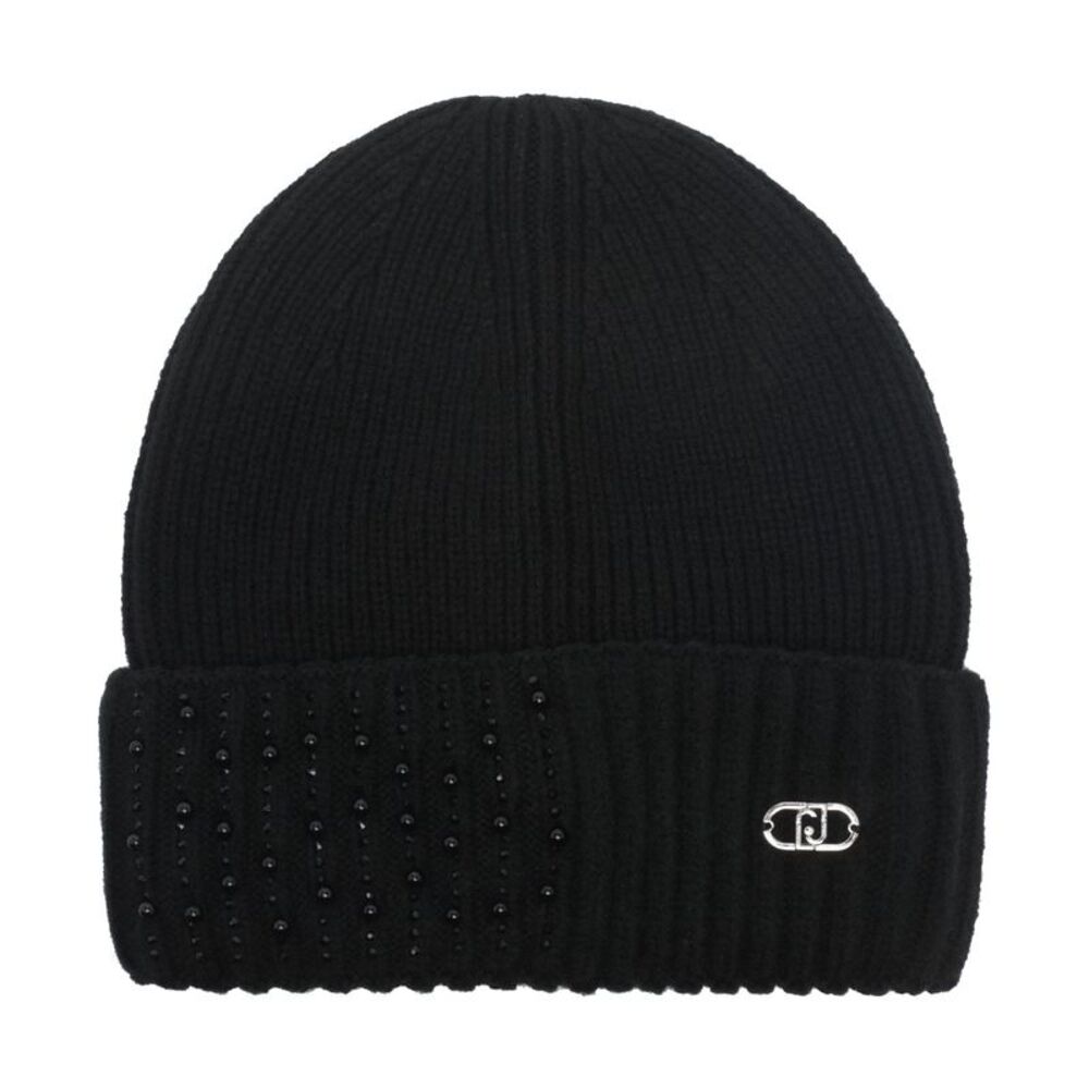 Liu Jo Women Logo Hat With Rhinestones